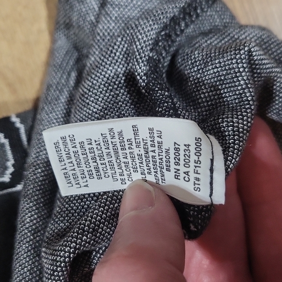 BLACK SAKS FIFTH AVE Black White Foral Long Sheath Midi Dress - Picture 10 of 10